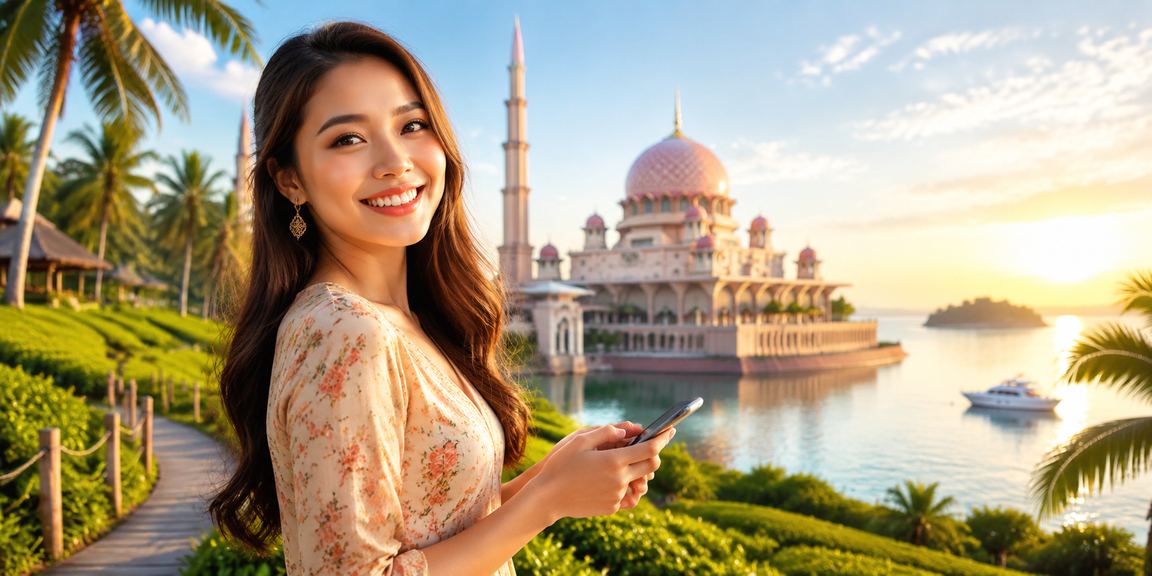 Proses deposit dalam talian bergaya Melayu di Putrajaya menggunakan perbankan tempatan